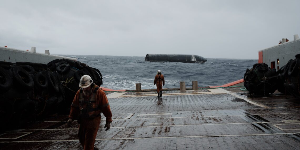 SpaceX recovers Starship after 24 days in rough seas