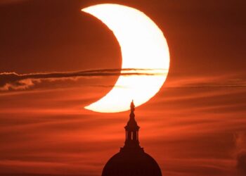 Europe’s first total solar eclipse in 27 years is happening today