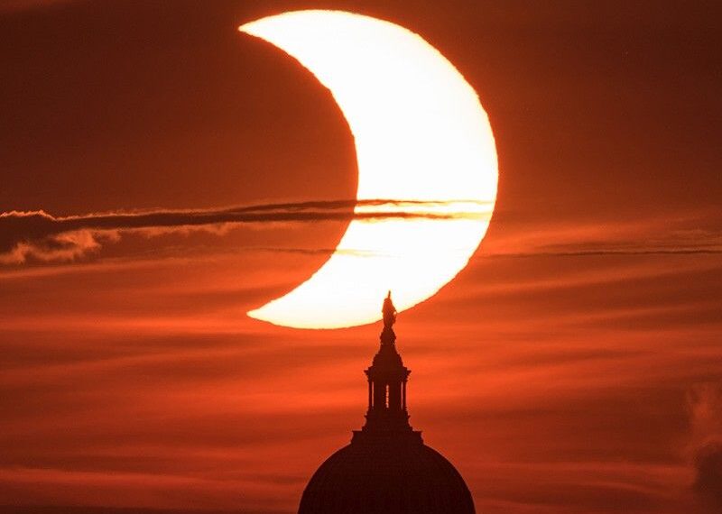 Europe’s first total solar eclipse in 27 years is happening today