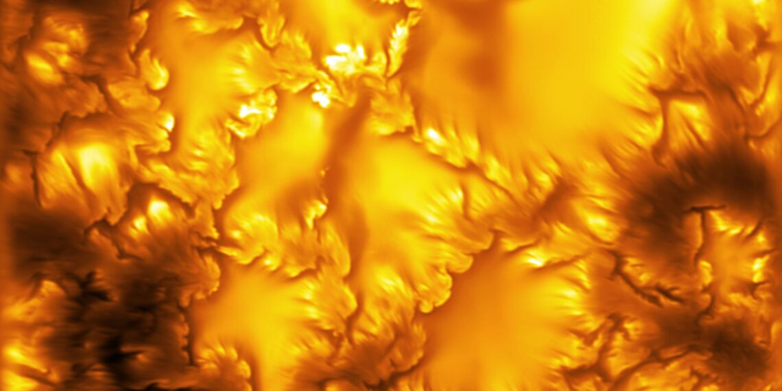 Sharpest-ever images of the sun’s surface expose hidden magnetic whirlpools