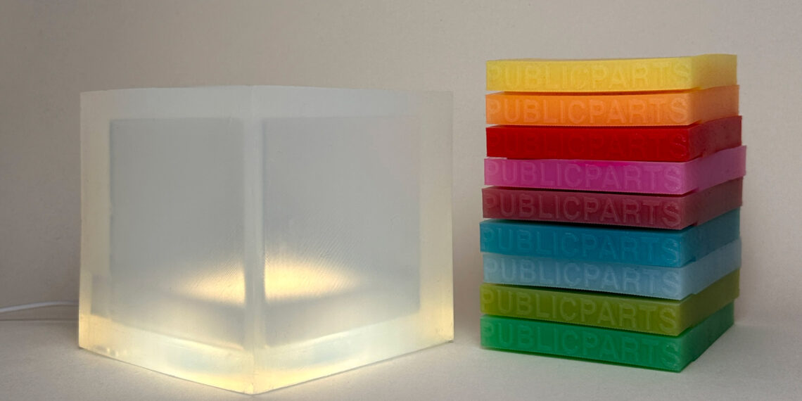 This Lamp Makes Changing Colour a Physical Ritual