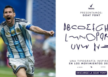 Messi’s Footwork Is Now a Font