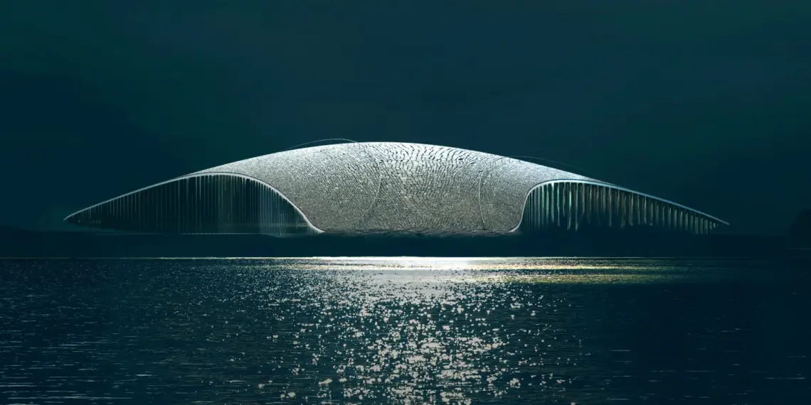 Norway’s whale museum takes its shape from the Arctic horizon