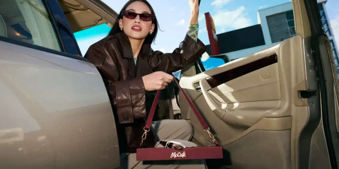 McDonald’s Turns Its Cardboard Drinks Tray into a Fashion Handbag