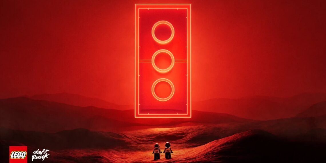 Lego Daft Punk minifigures GM08 and TB3