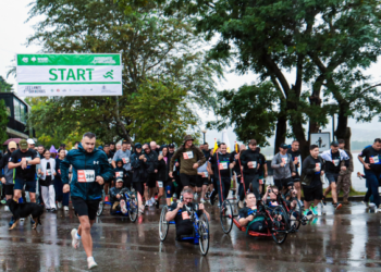 Fourth Annual Charity Run in Support of Wounded Warrior Support Foundation Was Held at Lisi Lake