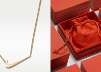 Nike Turns the Swoosh into Sterling Silver with Its First Jewellery Collection